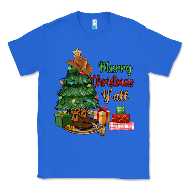 Merry Christmas Y'all Classic Tee by MaliasSmallBusiness | Teevron
