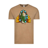 Vintage Coffee san judas gemstone sunflower Vintage Tee - JahusDesignShop