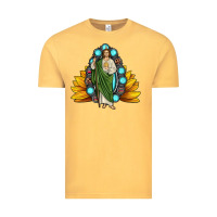 Vintage Mustard san judas gemstone sunflower Vintage Tee - JahusDesignShop