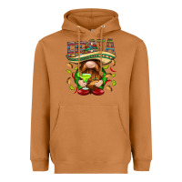 Meerkat Fiesta gnome with tacos Mexico Heavyweight Hoodie - HowdyJamesFarm