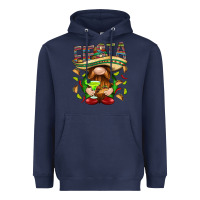 Navy Fiesta gnome with tacos Mexico Heavyweight Hoodie - HowdyJamesFarm