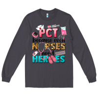 Smoke pct because nurses need heroes Long Sleeve Tee - LillyAllenDesigns