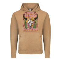 Vintage Camel she kinda buck wild with bull skull Vintage Hoodie - NancyCooperArtShop