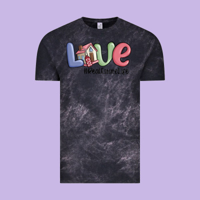 Love Real Estate Life Vintage Tee Designed By Maliassmallbusiness
