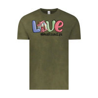 Vintage Olive love real estate life Vintage Tee - MaliasSmallBusiness