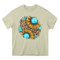 Mossy gemstone leopard patch Heavy Core Tee - JahusDesignShop