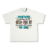 Pistachio sometimes i just have to let god fix it cus if i f Urban Heavy Tee - MaliasSmallBusiness