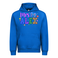 Cobalt mrs Urban Hoodie - CowhideDigitalArt