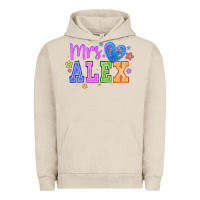 Pigment French Oak mrs Urban Hoodie - CowhideDigitalArt