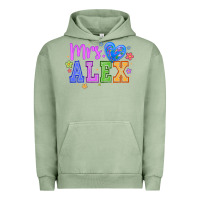 Pigment Oil Green mrs Urban Hoodie - CowhideDigitalArt