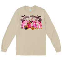 Mushroom in october we wear pink Long Sleeve Tee - LillyAllenDesigns