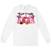 White in october we wear pink Long Sleeve Tee - LillyAllenDesigns