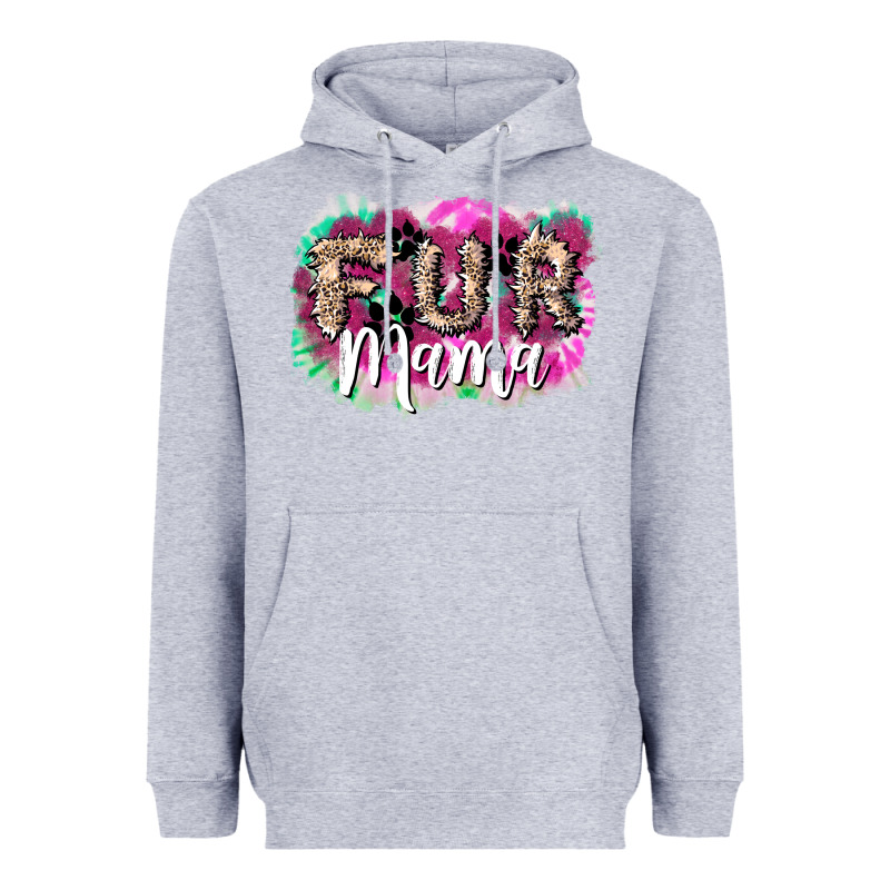 Fur Mama Mother's Day Heavyweight Hoodie by HowdyJamesFarm | Teevron