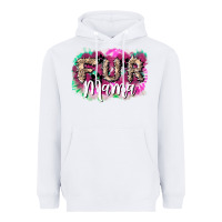 White Fur mama mother's day Heavyweight Hoodie - HowdyJamesFarm