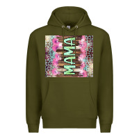 Army Green Mama leopard Premium Hoodie - CowGirlArtShop