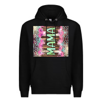 Black Mama leopard Premium Hoodie - CowGirlArtShop