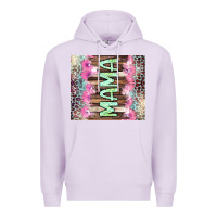 Lilac Mama leopard Premium Hoodie - CowGirlArtShop