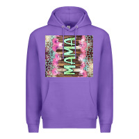 Purple Mama leopard Premium Hoodie - CowGirlArtShop