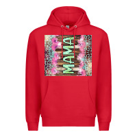 Red Mama leopard Premium Hoodie - CowGirlArtShop