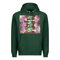 Sports Green Mama leopard Premium Hoodie - CowGirlArtShop