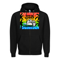 Black game on summer loading Zipper Hoodie - TumblerDesignByShophia