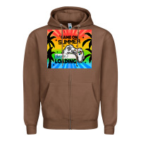Chestnut game on summer loading Zipper Hoodie - TumblerDesignByShophia