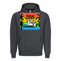 Smoke game on summer loading Zipper Hoodie - TumblerDesignByShophia