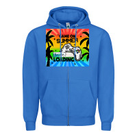 True Royal game on summer loading Zipper Hoodie - TumblerDesignByShophia