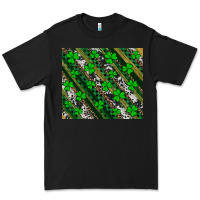 Black st patricks western brush strokes Premium Tee - Artiststas