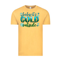 Vintage Mustard baby its cold outside Vintage Tee - NancyCooperArtShop
