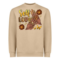 Mushroom black woman self love nails Heavyweight Sweatshirt - Artiststas