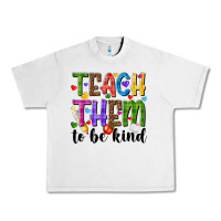 Lunar Rock teach them to be kind Urban Heavy Tee - NancyCooperArtShop