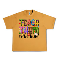 Peanut Butter teach them to be kind Urban Heavy Tee - NancyCooperArtShop