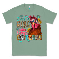 Sage just a girl who loves chickens Classic Tee - NancyCooperArtShop