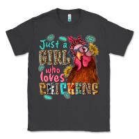 Smoke just a girl who loves chickens Classic Tee - NancyCooperArtShop