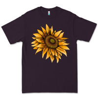 Plum sunflower Premium Tee - AdoDesignShop