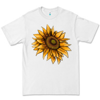 White sunflower Premium Tee - AdoDesignShop
