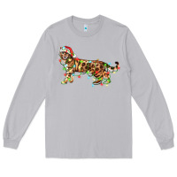 Moon Dust christmas bengal cat Long Sleeve Tee - LillyAllenDesigns