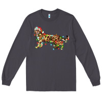 Smoke christmas bengal cat Long Sleeve Tee - LillyAllenDesigns