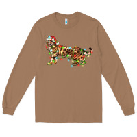 Toasted Coconut christmas bengal cat Long Sleeve Tee - LillyAllenDesigns
