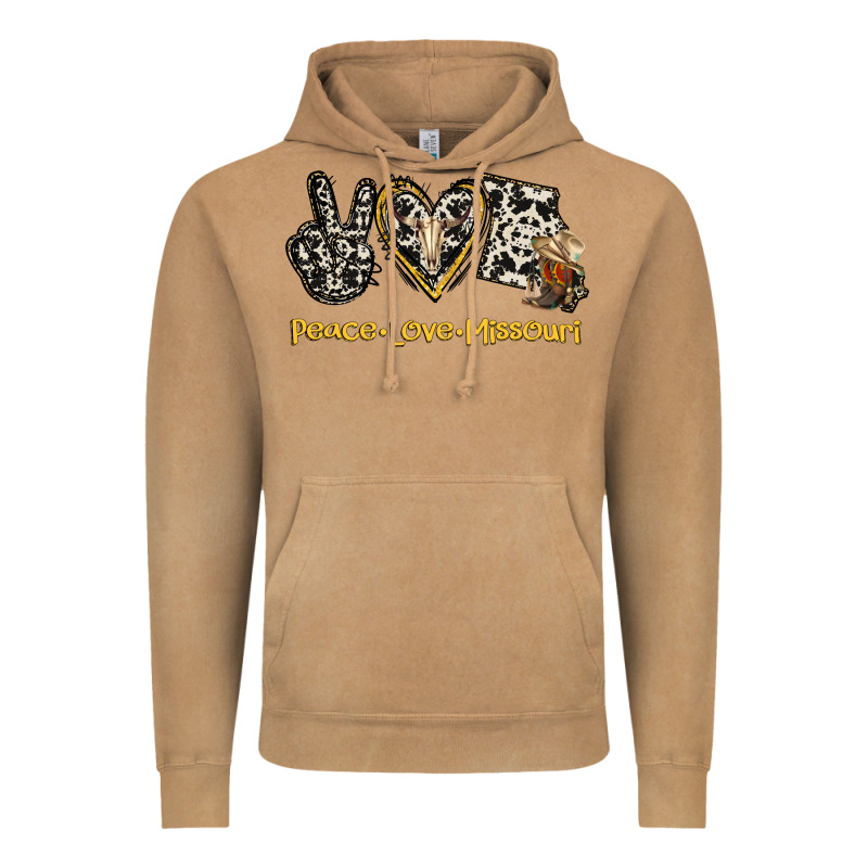 Peace Love Missouri Vintage Hoodie by Jasminsmagicworld | Teevron
