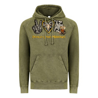 Vintage Olive Peace Love Missouri Vintage Hoodie - Jasminsmagicworld