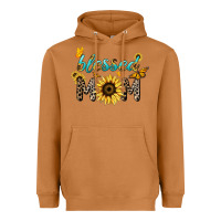 Meerkat Blessed mom sunflower butterfly mother's day Heavyweight Hoodie - HowdyJamesFarm