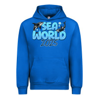 Cobalt Sea World 2025 Urban Hoodie - CowhideDigitalArt