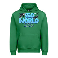 Emerald Sea World 2025 Urban Hoodie - CowhideDigitalArt
