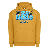 Pigment Peanut Butter Sea World 2025 Urban Hoodie - CowhideDigitalArt
