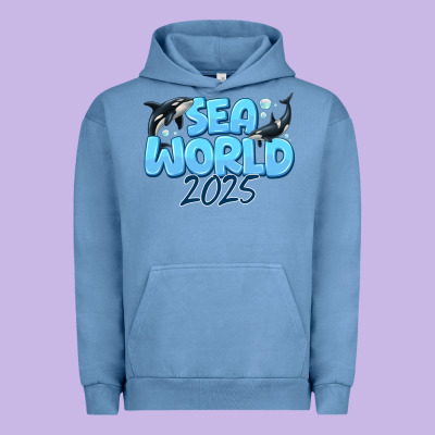 Sea World 2025 Urban Hoodie Designed By Cowhidedigitalart