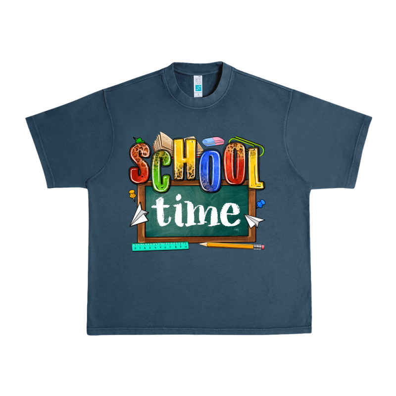 School Time Urban Heavy Tee by NancyCooperArtShop | Teevron