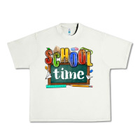 Pistachio school time Urban Heavy Tee - NancyCooperArtShop