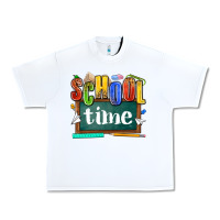 White school time Urban Heavy Tee - NancyCooperArtShop